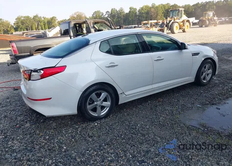 2015 Kia Optima Lx z USA, uszkodzony, nr VIN 5XXGM4A77FG457398
